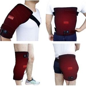 Creatrill Large Heating pad with Wrap for Shoulder, Hip, Back, Knee, Hot Therapy Heated Brace for Menstrual Cramp, Injuries, Arthritis, Tendonitis, Stiff Joints, Muscles Pain Relief