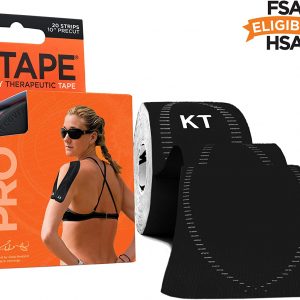 KT Tape Pro Kinesiology Athletic Tape, Latex Free, Water Resistant, Therapeutic Tape, Pro & Olympic Choice, Precut & Uncut Options, 1 Roll