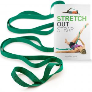 The Original Stretch Out Strap with Exercise Book by OPTP – Top Choice of Physical Therapists & Athletic Trainers